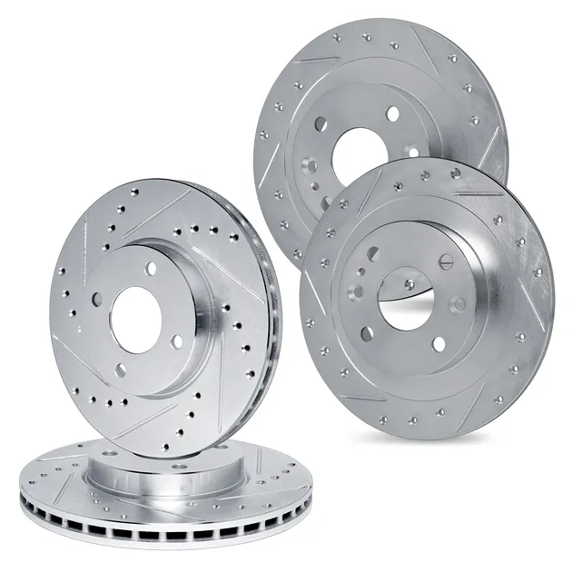 R1 Concepts WGPN2-74043 Brake Rotor- D/S - Silver